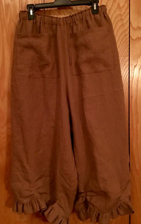 IL019 GINGER Softened 100% Linen Middle (5.3 oz/yd<sup>2</sup>)