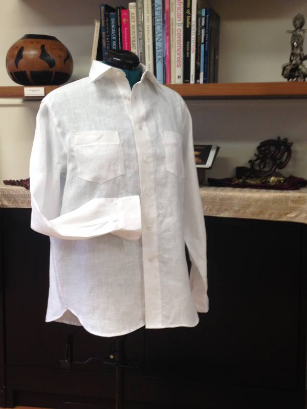 IL019 OPTIC WHITE Softened 100% Linen Middle (5.3 oz/yd<sup>2</sup>)