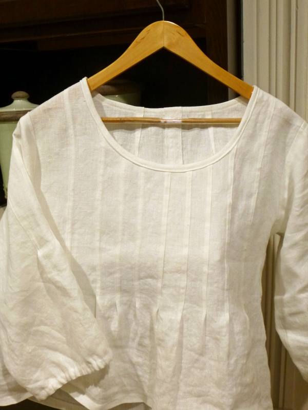 IL019 OPTIC WHITE Softened 100% Linen Middle (5.3 oz/yd<sup>2</sup>)