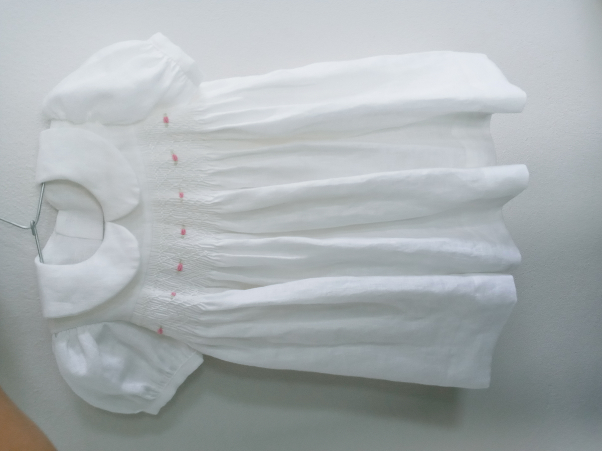 IL019 OPTIC WHITE Softened 100% Linen Middle (5.3 oz/yd<sup>2</sup>)