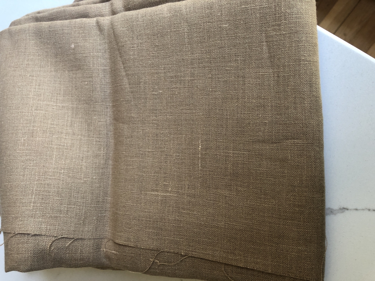 IL019 GINGER Softened 100% Linen Middle (5.3 oz/yd<sup>2</sup>)