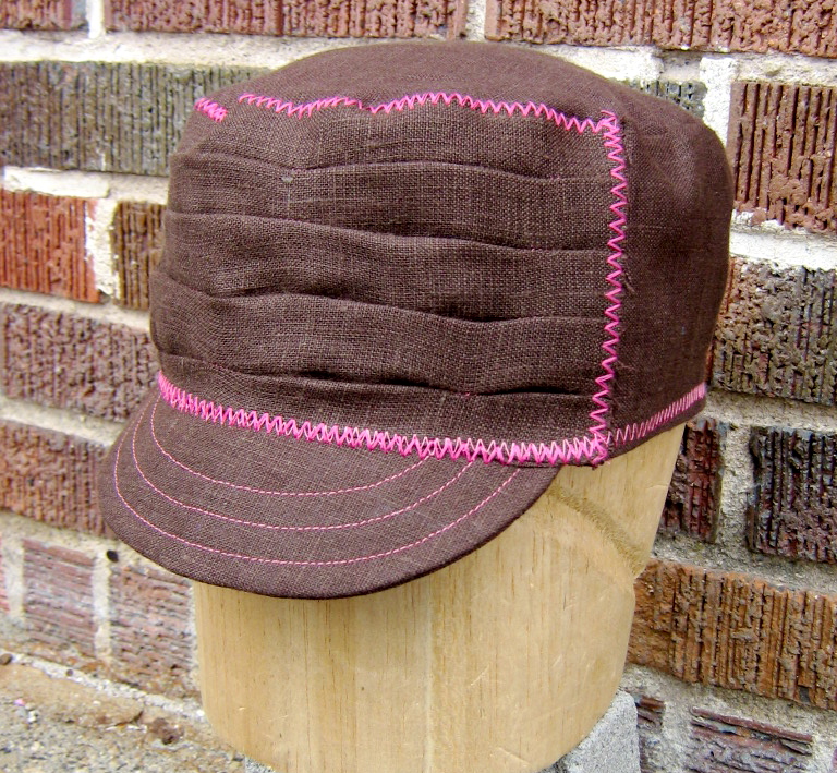 IL019 CHOCOLATE Softened 100% Linen Middle (5.3 oz/yd<sup>2</sup>)
