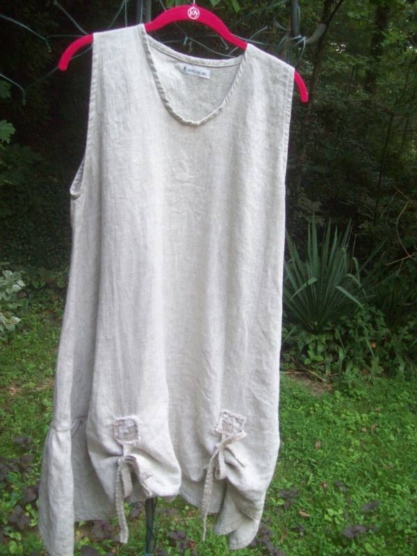 IL019 MIX NATURAL Softened 100% Linen Middle (5.3 oz/yd<sup>2</sup>)