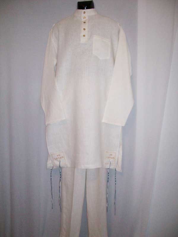 IL019 OPTIC WHITE Softened 100% Linen Middle (5.3 oz/yd<sup>2</sup>)