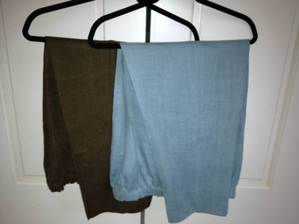 IL019 CHOCOLATE Softened 100% Linen Middle (5.3 oz/yd<sup>2</sup>)