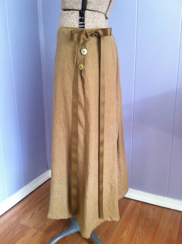 IL019 GINGER Softened 100% Linen Middle (5.3 oz/yd<sup>2</sup>)