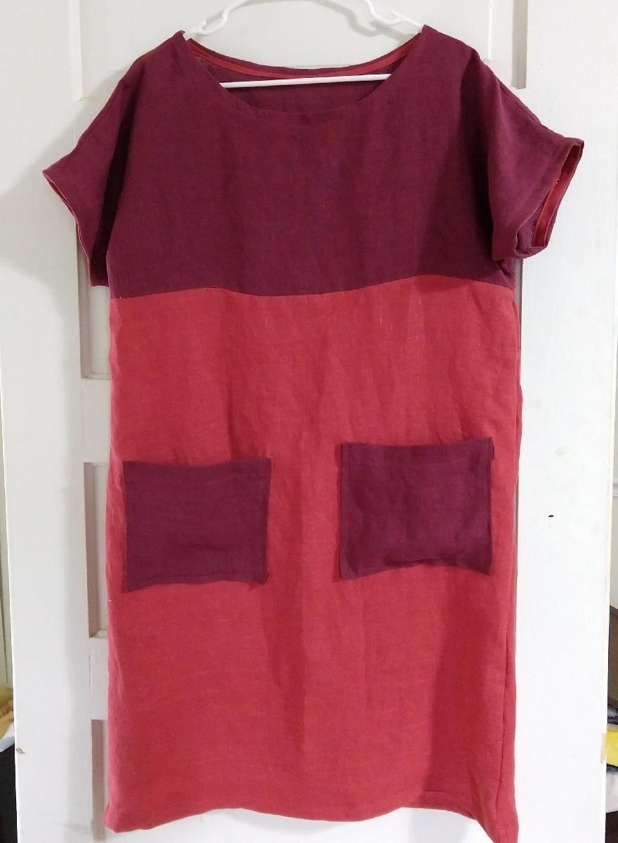 IL019 TAWNY PORT Softened 100% Linen Middle (5.3 oz/yd<sup>2</sup>)