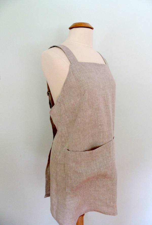 IL019 MIX NATURAL Softened 100% Linen Middle (5.3 oz/yd<sup>2</sup>)