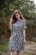 Donna — Terracotta Linen Dress, Type - PDF