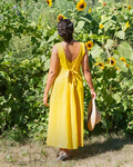 Val — Backless Maxi Dress, Type - PDF