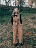 Gia — Linen Jumpsuits, Type - Premium Paper, Single Size - 2 to 8