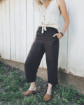 Cass Wide Leg Culottes, Type - PDF