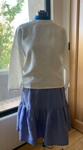 Julia — Linen Wrap Tops and Tiered Skirts, Type - Premium Paper, Single Size - 2 to 8