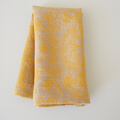 IL098 LOIRE   NATURAL / AUTUMN GOLD  FS Signature Finish 100% Linen Heavy (7.9 oz/yd<sup>2</sup>)