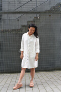Zina Linen Shirt & Shirt Dress, Type - Premium Paper, Duo Size - 0/2 to 12/14
