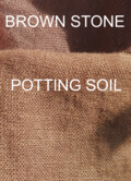 IL019    BROWN STONE  FS Signature Finish 100% Linen Medium (5.3 oz/yd<sup>2</sup>)