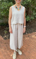 IL019    MIX NATURAL  Softened 100% Linen Medium (5.3 oz/yd<sup>2</sup>)