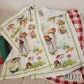Mushroom Russula - 2 Tea Towels