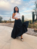 Julia — Linen Wrap Tops and Tiered Skirts, Type - Premium Paper, Single Size - 2 to 8