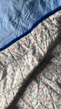 IC005  Baby Roses  BLUE / MLT  Softened 100% Cotton Light (3.6 oz/yd<sup>2</sup>)