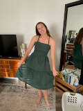 Rhea — Tiered Sundress With Shirred Back, Type - PDF