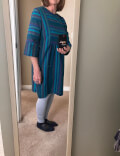 Milou — Linen Color-Block Dress, Type - PDF