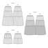 Sewing Patterns - Julia — Linen Wrap Tops and Tiered Skirts
