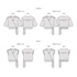 Sewing Patterns - Julia — Linen Wrap Tops and Tiered Skirts