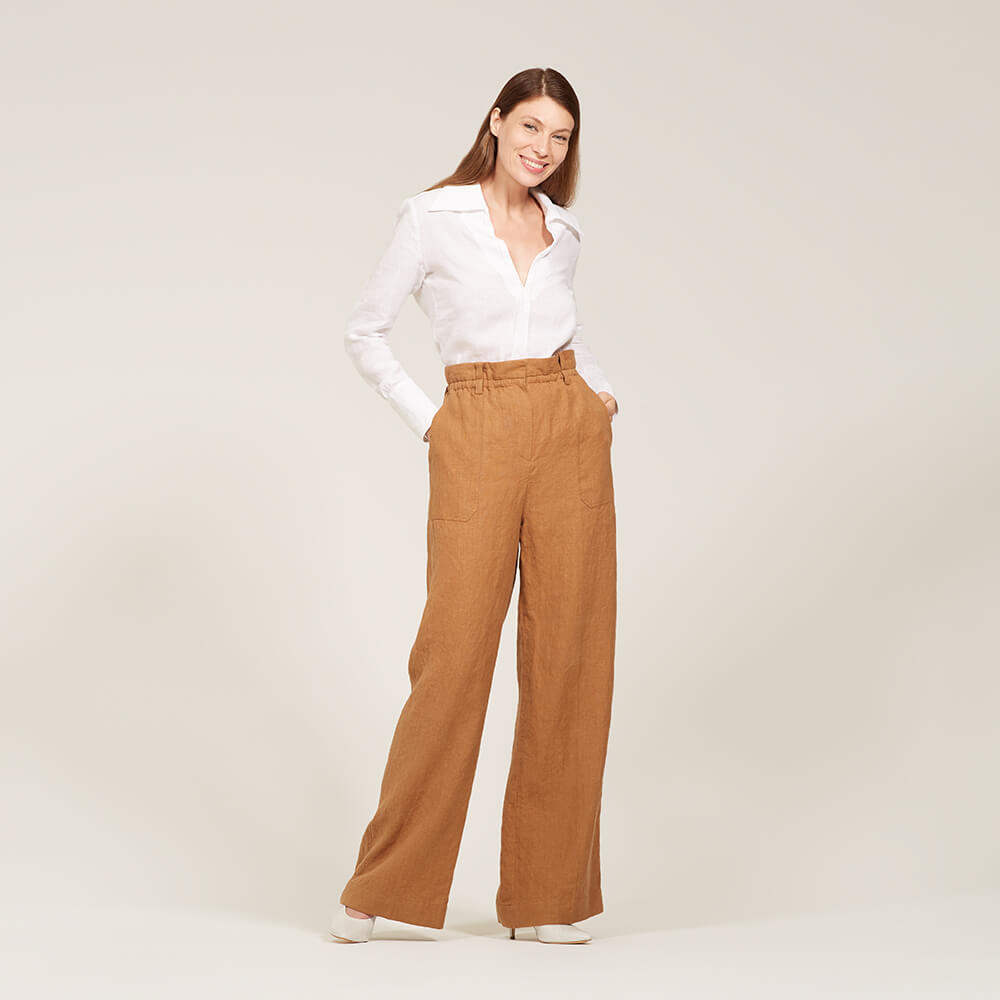 Ami — Linen Shirt, Tunic, Dress, Pants, Capris and Shorts - (All Sizes Included)