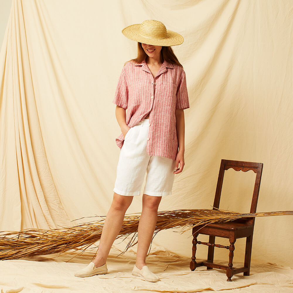 Sewing Patterns - Mykonos — Linen Shirts, Pants, and Shorts