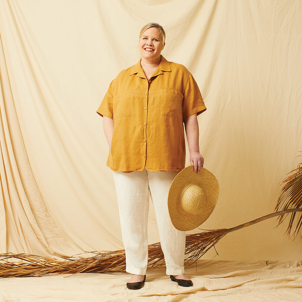 Mykonos — Linen Shirts, Pants, and Shorts, Type - Premium Paper, Single Size - 10 to 16