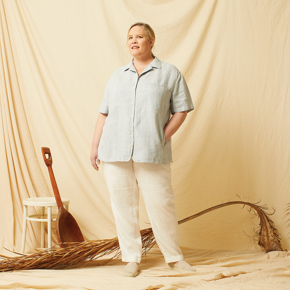 Mykonos — Linen Shirts, Pants, and Shorts, Type - Premium Paper, Single Size - 10 to 16