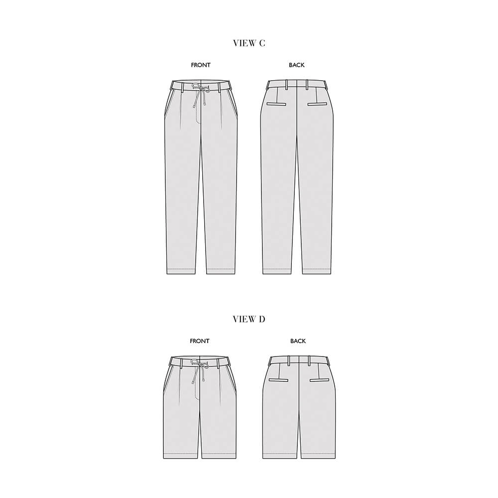 Mykonos — Linen Shirts, Pants, and Shorts, Type - Premium Paper, Single Size - 10 to 16