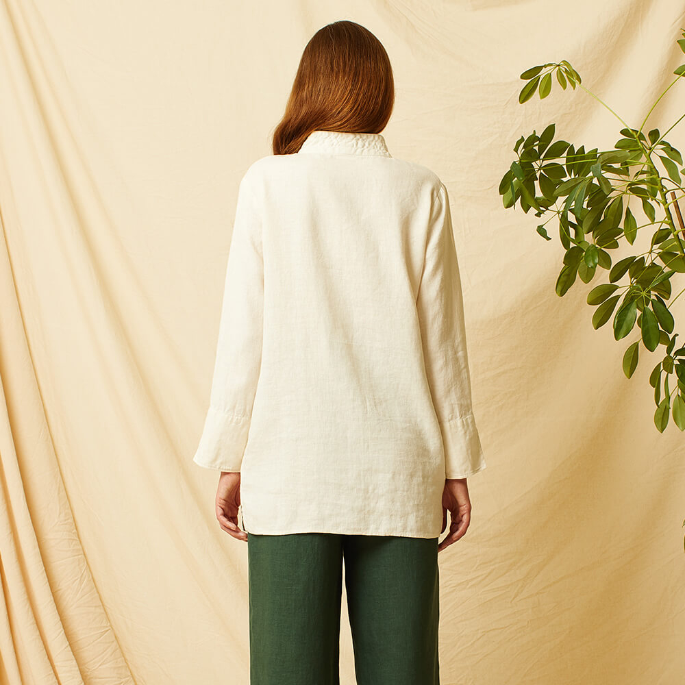 Sol — Linen Tunic, Cardigan, and Pants, Type - Premium Paper, Single Size - 2 to 8