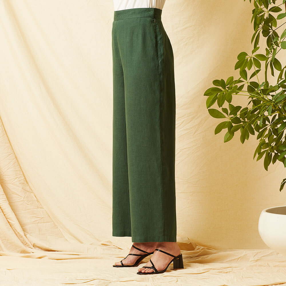 Sol — Linen Tunic, Cardigan, and Pants, Type - Premium Paper, Single Size - 2 to 8