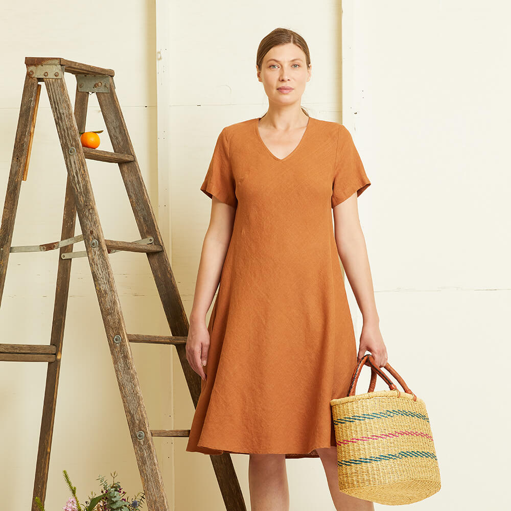 Maia — Dress with Short Sleeves, Dress with Long Sleeves, Blouse - (All Sizes Included)
