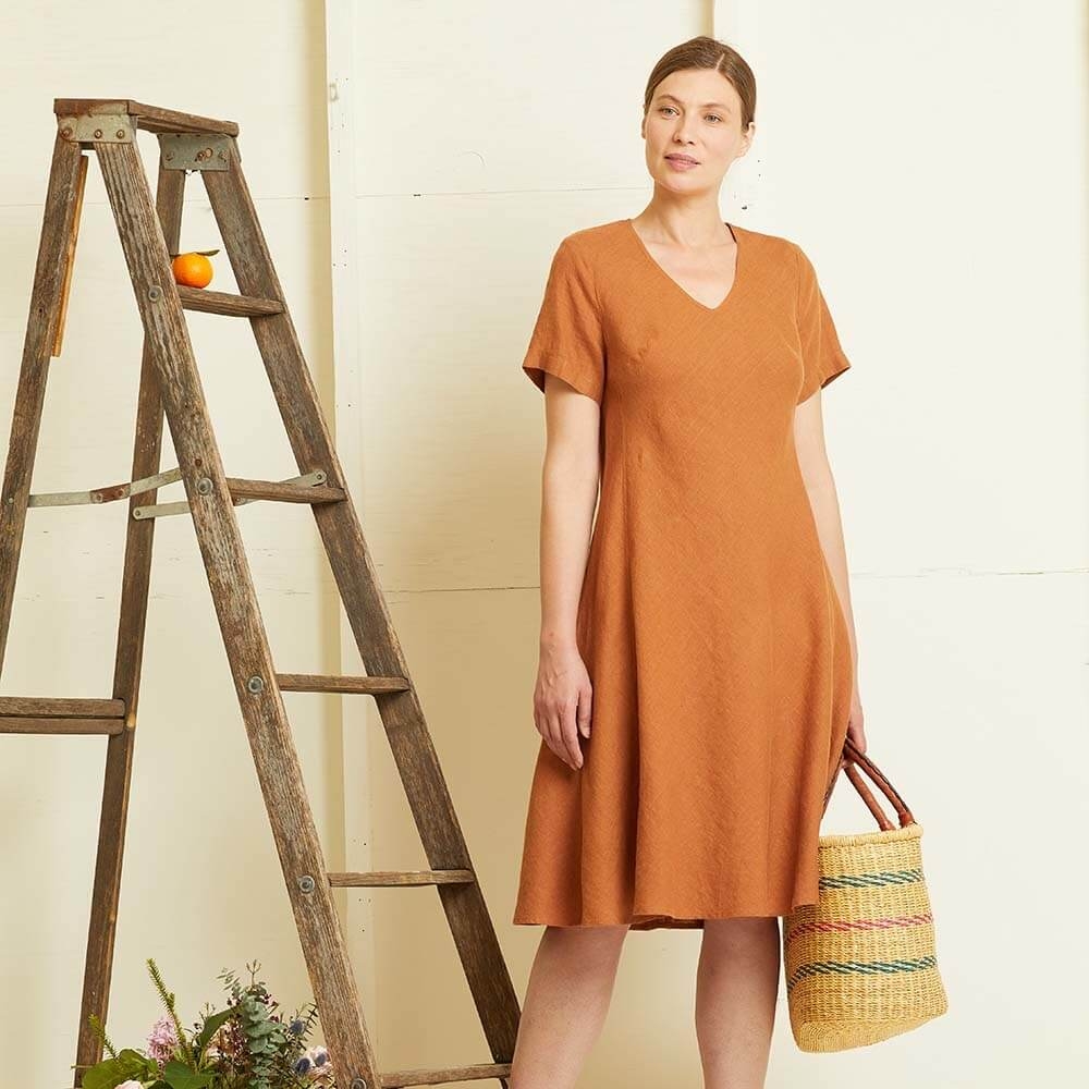 Maia — Dress with Short Sleeves, Dress with Long Sleeves, Blouse - (All Sizes Included)