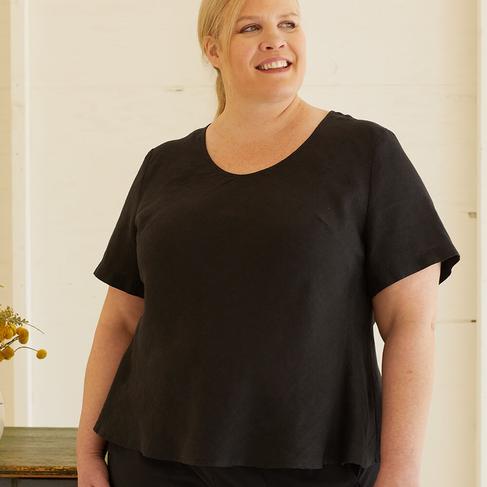 Maia — Dress with Short Sleeves, Dress with Long Sleeves, Blouse - (All Sizes Included)