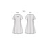 Maia — Dress with Short Sleeves, Dress with Long Sleeves, Blouse - (All Sizes Included)