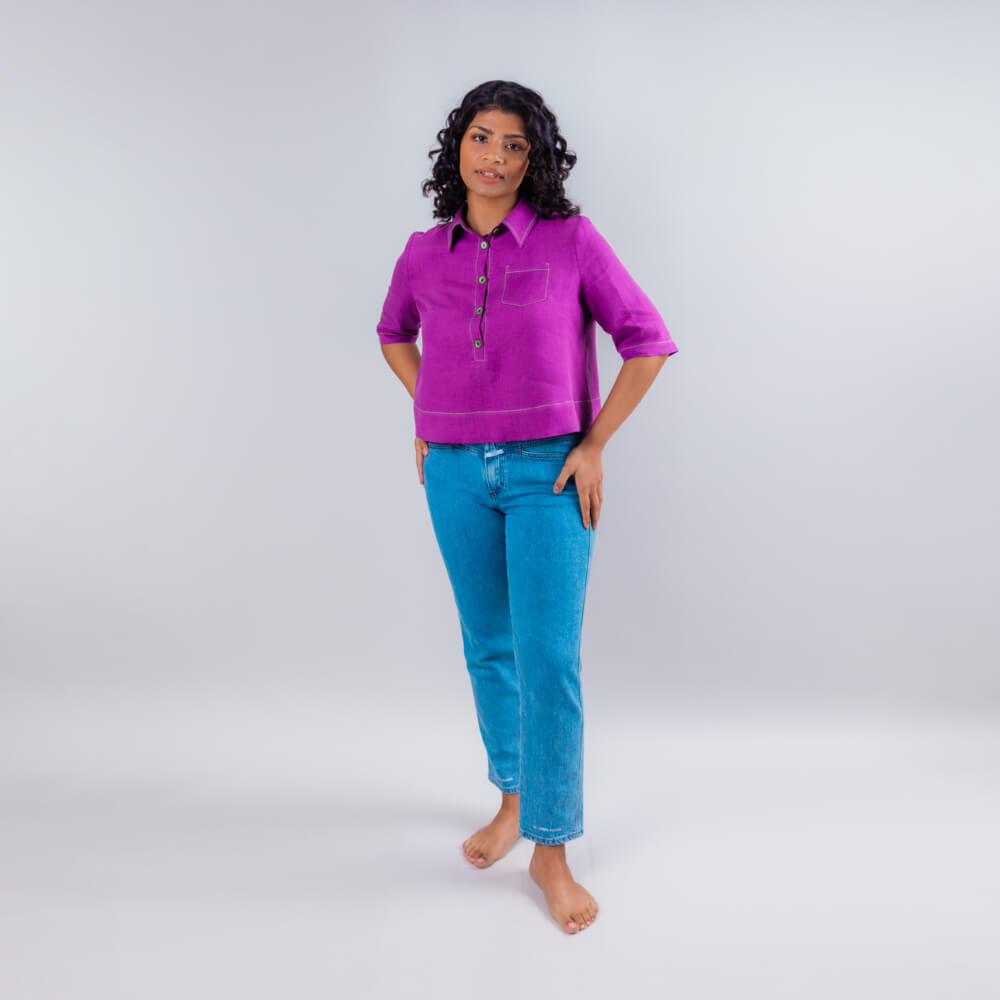 Bruna Pattern Collection - Short Dress, Long Dress, and Shirt, Type - Premium Paper, Single Size - 18 to 24