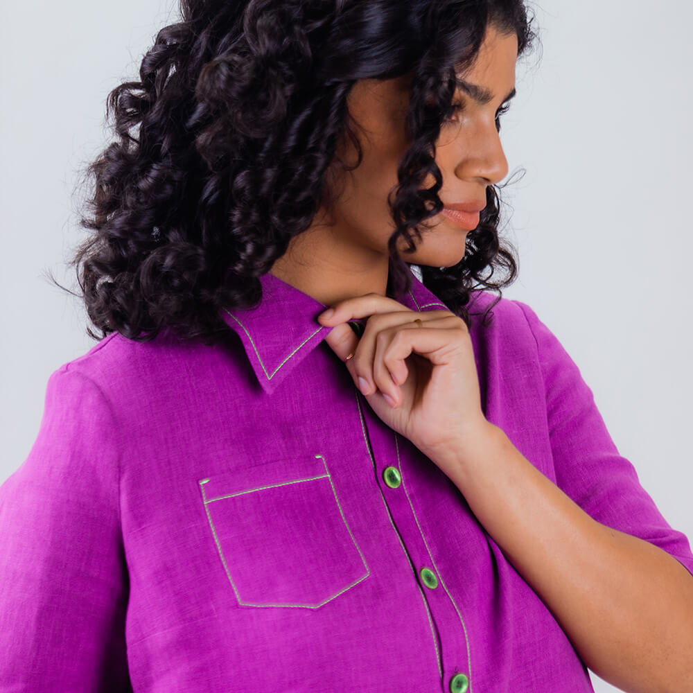 Bruna Pattern Collection - Short Dress, Long Dress, and Shirt, Type - Premium Paper, Single Size - 18 to 24