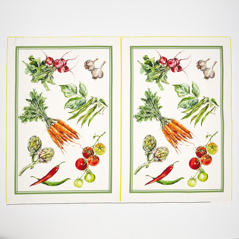 Vegetables - 4 Tea Towels