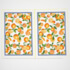 Oranges-Tangerines - 4 Tea Towels