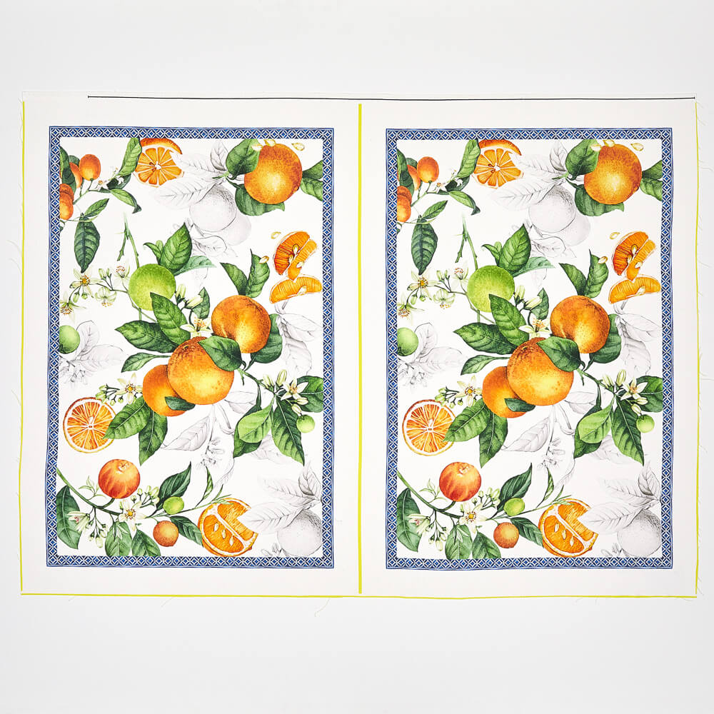 Citrus Orange - 4 Tea Towels