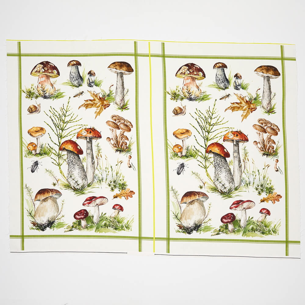 Mushroom Russula - 2 Tea Towels