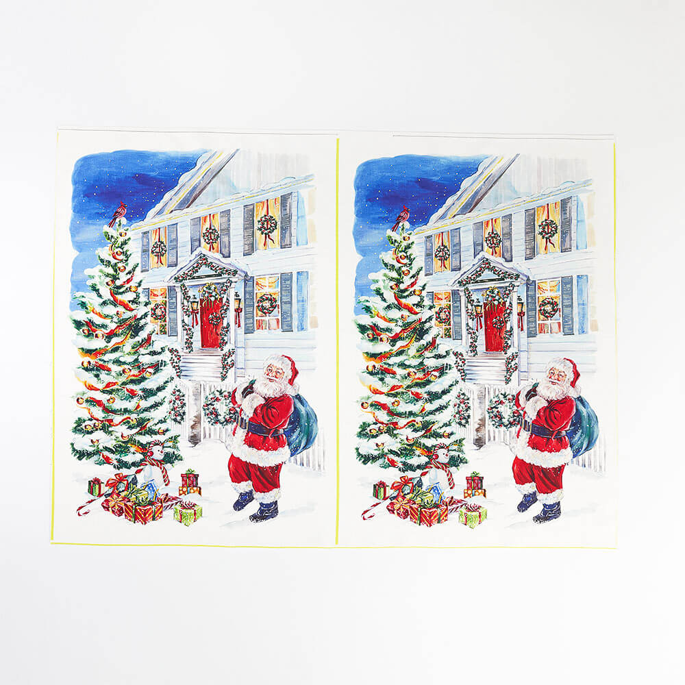 Christmas Card - 4 Tea Towels