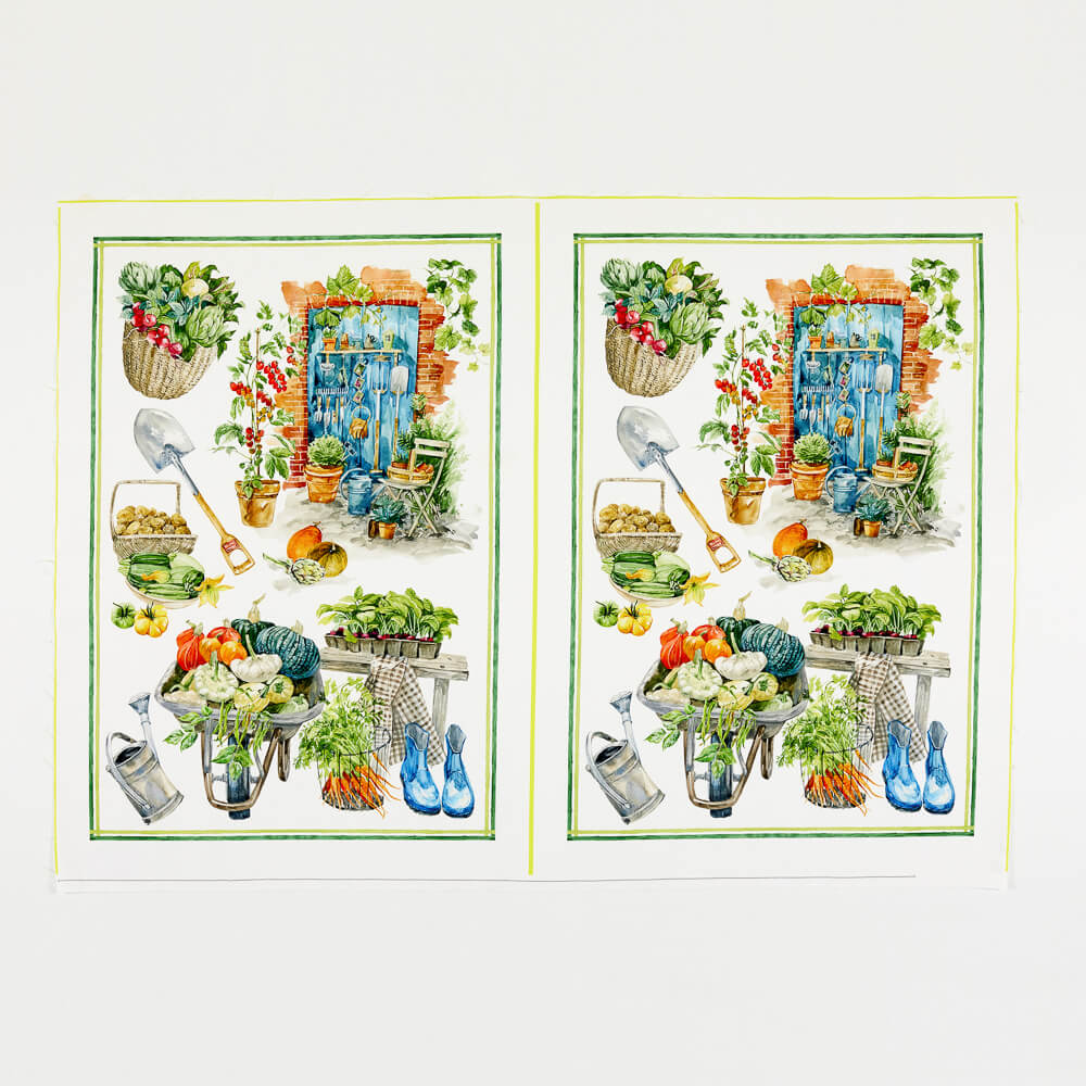 Vegetable Garden - 2 Tea Towels