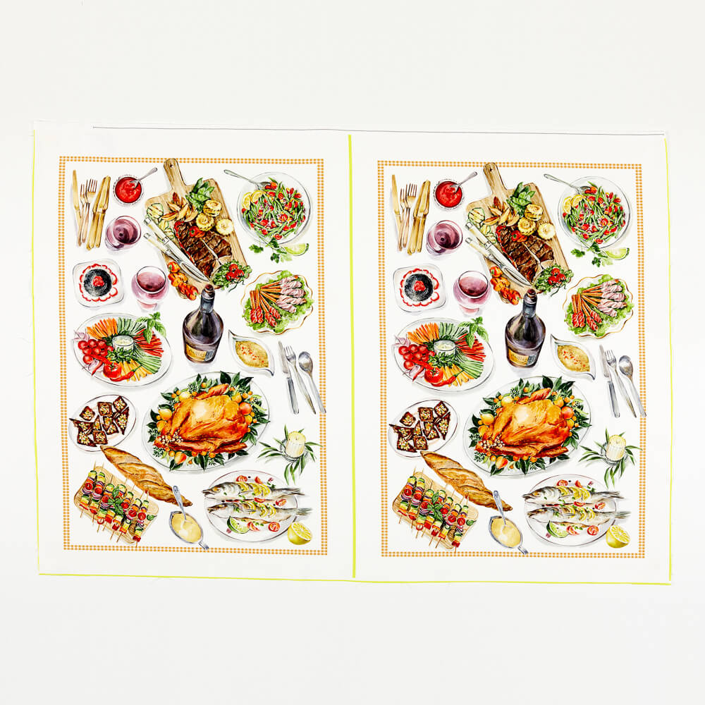 Bon Appetit - 2 Tea Towels