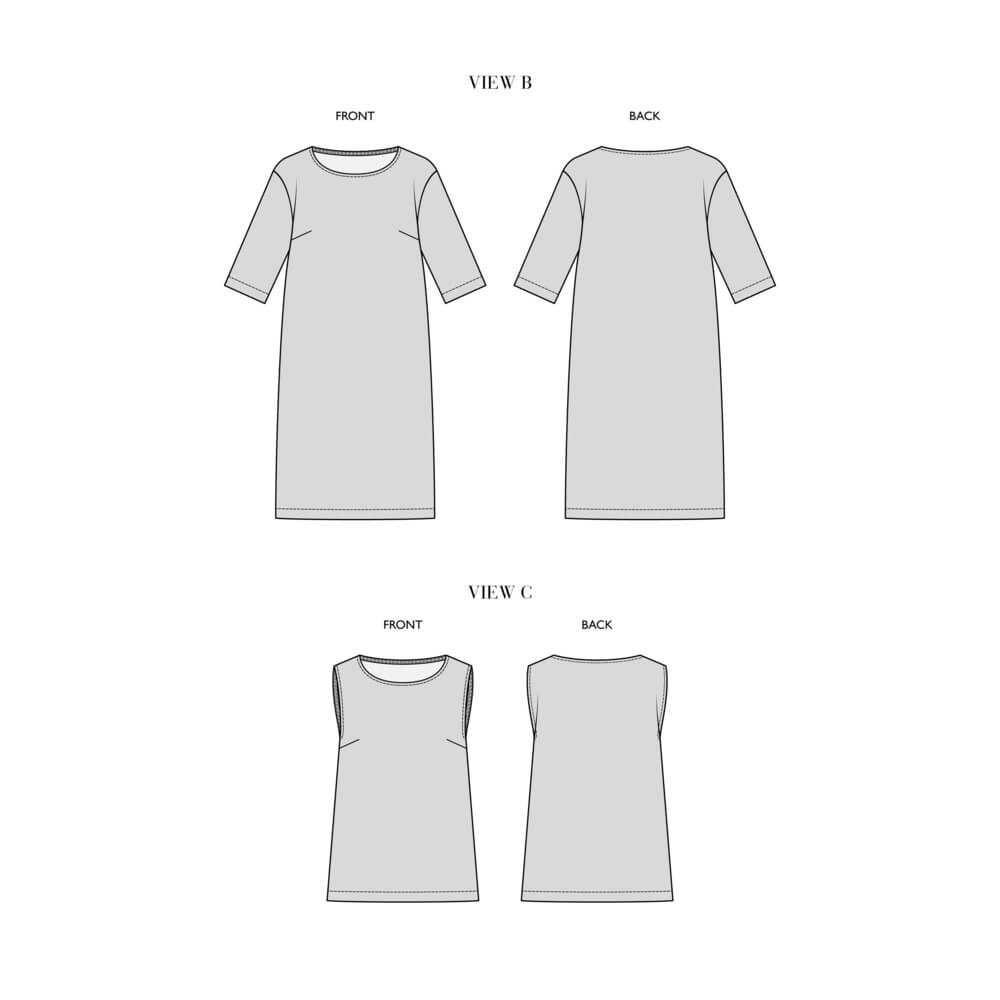 Nora Pattern Collection - Jacket, Dress and Top, Type - Premium Paper, Single Size - 2 to 8