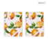 Oranges-Tangerines - 4 Tea Towels